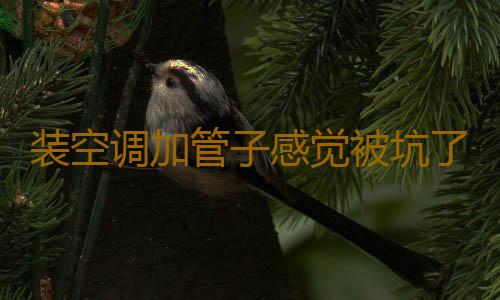 装空调加管子感觉被坑了怎么回事